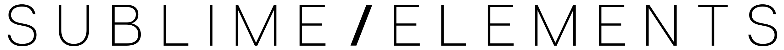 Sublime Elements Logo